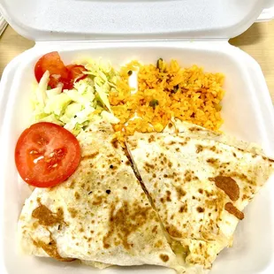 Authentic Mexican food.