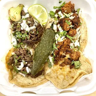 Authentic Mexican food. Tacos.