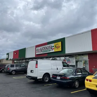cars parked in a parking lot