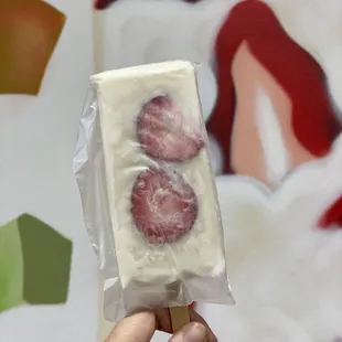 Fresas con crema