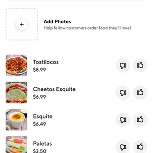 What I ordered
