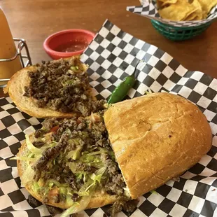 Plain Asada Torta. Great value, filling and super tasty!