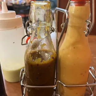 House made salsas! Delicious!!