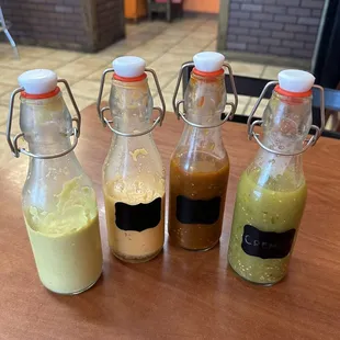 Hot sauces