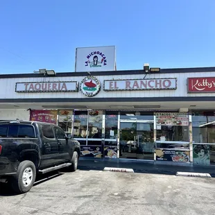 Located inside the taqueria