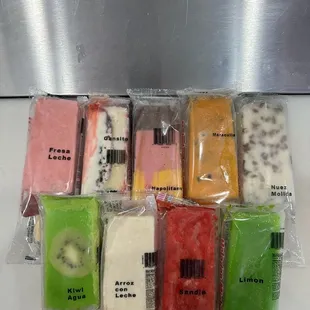 PALETAS DE TODOS SABORES