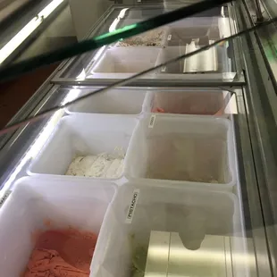 Milk base ice cream... Nieves de leche