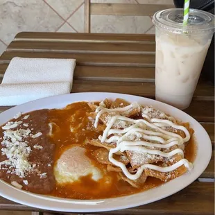  a plate of mexican food