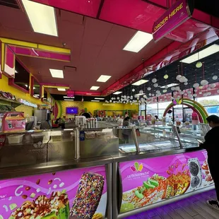 Interior bright fun colors