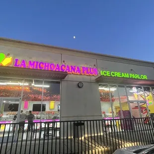 Front of the business