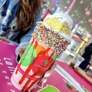 Birthday cake Crazy Shake
