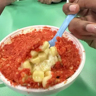 Hot Cheetos Elotes