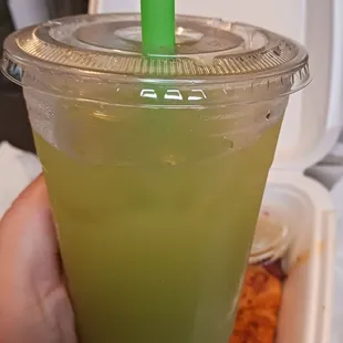 Lemon Aqua Fresca: think lemonade but with a hint of cucumber