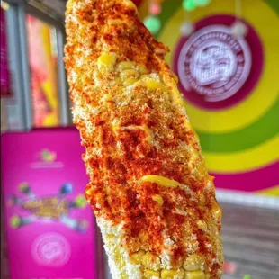 Elote anyone, spice or no spice, thats the question.