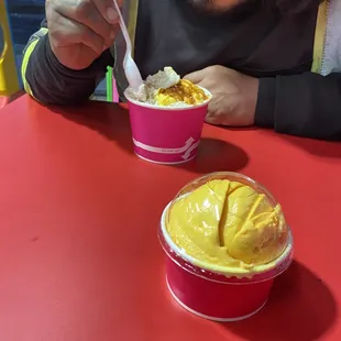 E Corn, best vanilla, ice cream, hands down