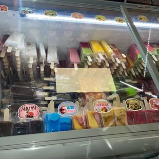 Fresh fruit &amp; food popsicles (paletas)