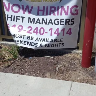 Look they are hiring well I hope they get better employees. Lazy qnd rude