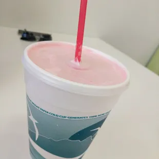 It&apos;s on the inside that counts. And inside of this is strawberry goodness!