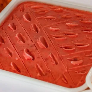 Sandia de Agua (Watermelon Sorbet) Ice Cream!