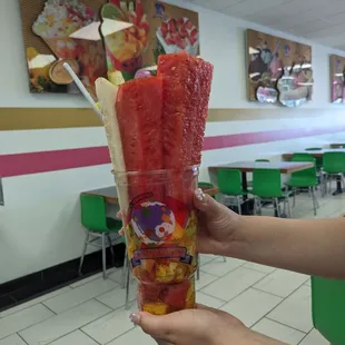 Large fruit cup