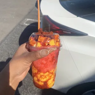 Mango and watermelon