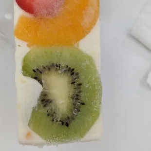 Yogurt fruit bar.