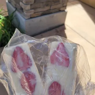 Strawberry and Cream Paletas