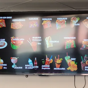 Menu Part 1/2 (as of 08/11/2024)
