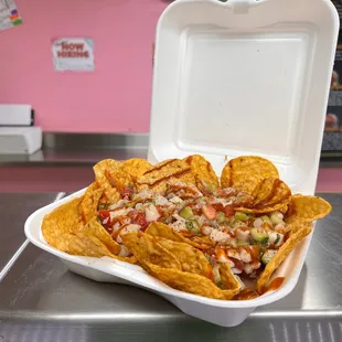Tosti-ceviche