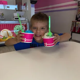 Cookie Monster and cookies and cream