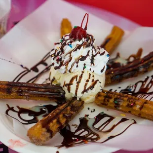 Churros Plate - IG: @nelson_eats