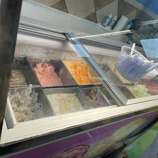 Some Ice cream choices