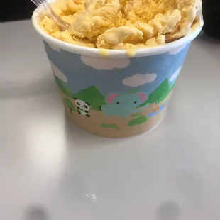 Vanilla ice cream