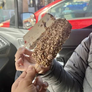 Avocado with chocolate and nuts &amp; Gansito