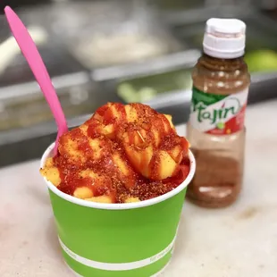 Mango con chamoy and tajin