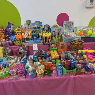 Various Mexican candy and treats.