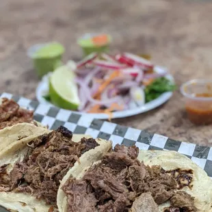 beef tongue was good too. Lengua