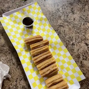 House made when ordered Churros