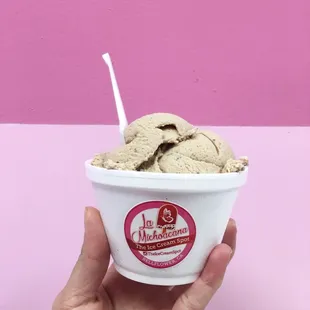 One scoop of Ferrero Ice Cream