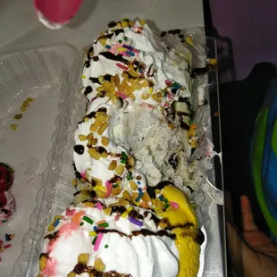 Banana split
