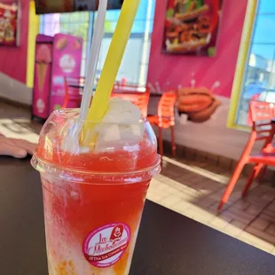 Strawberry Mango Raspado