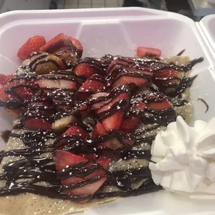 Crepes con Fruta