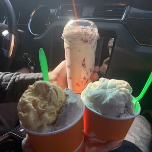Fresas con Crema Large Ice-Cream x2