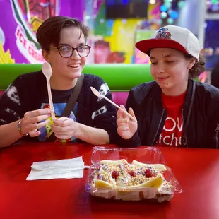 Banana split happiness