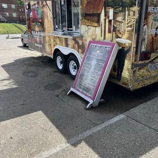 Food truck and more menu options
