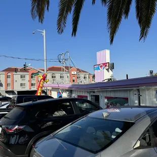 limited outside parking space