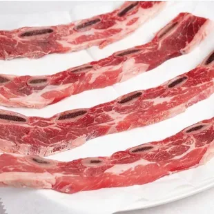 bacon strips on a plate