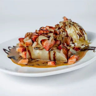 Crepas con cajeta.