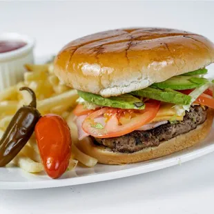 Hamburguesa la Mies.