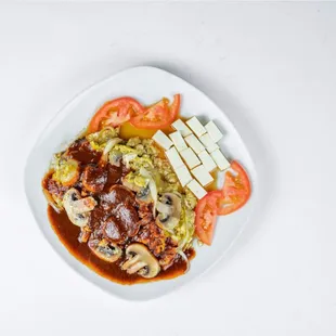 Huevos oaxaqueños.